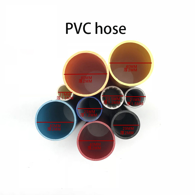 Non - standard custom size and color PVC tube plastic pipe extrusion material