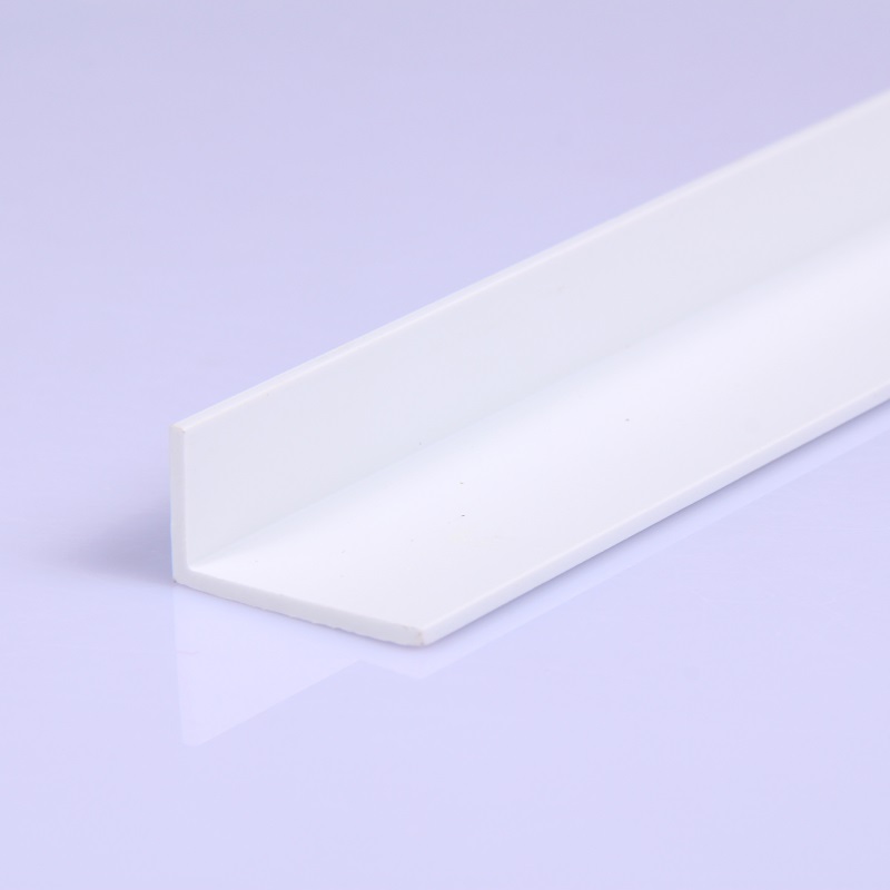 Custom L-shape protection pvc plastic trim  profile  with high quality low price