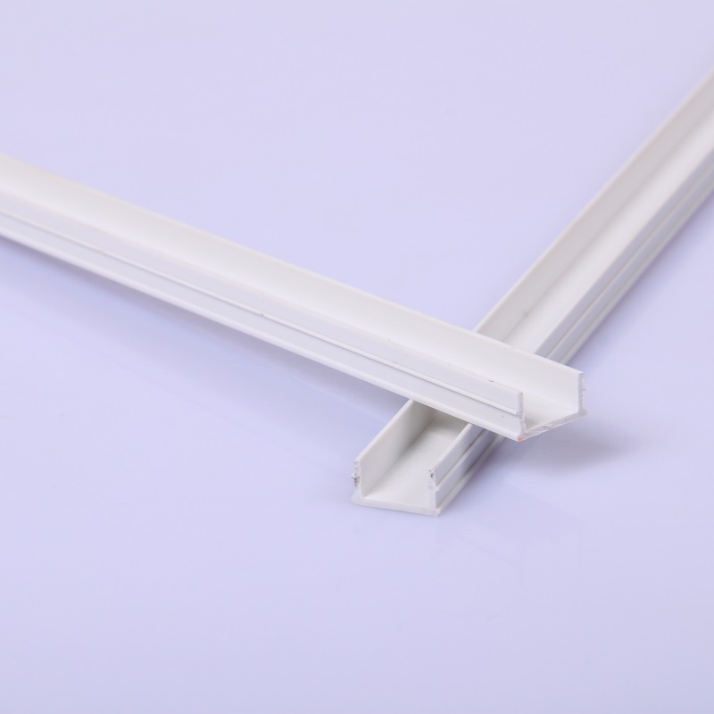 pvc plastic sliding track strip U shaped pvc channel with low price for window Drawer parts