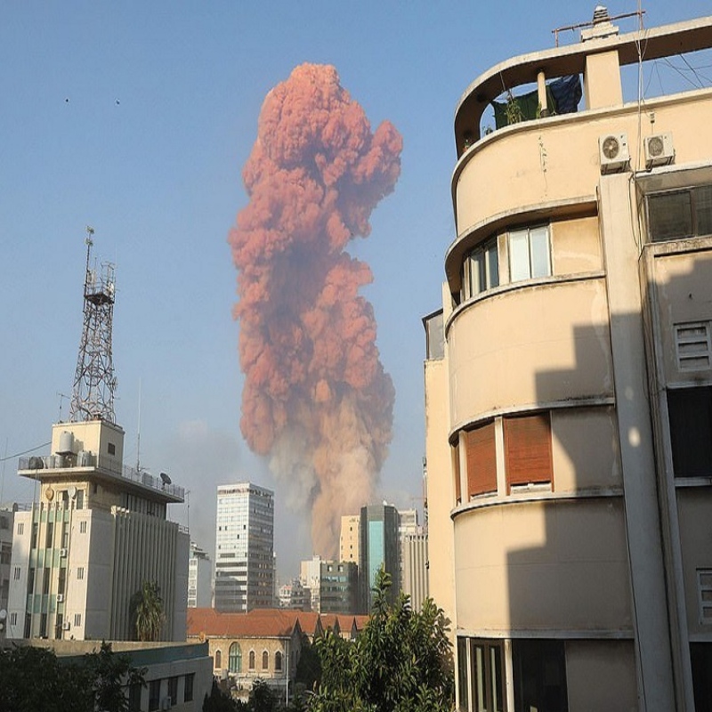 Explosion in Beirut