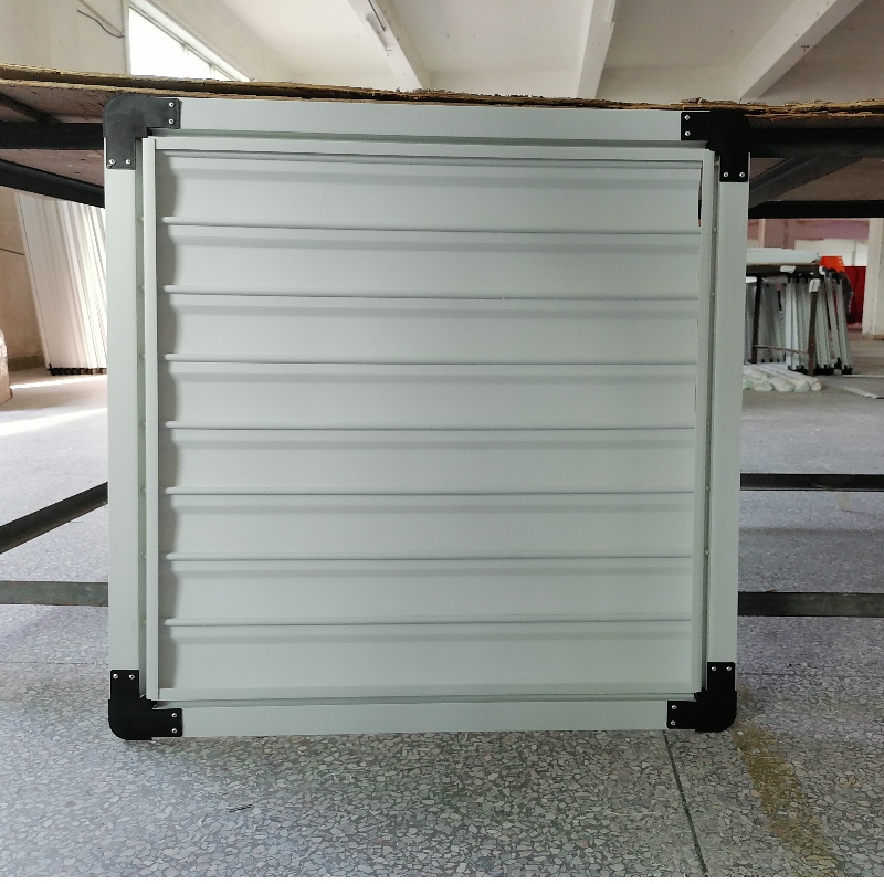 Custom extruded PVC Plastic blinds shutters plantation shutters Louver for exhaust fan