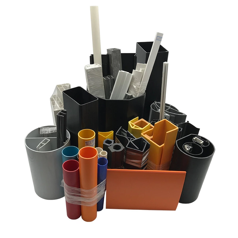 Non-standard custom manufacture cheap price extruded pvc plastic profile for building material