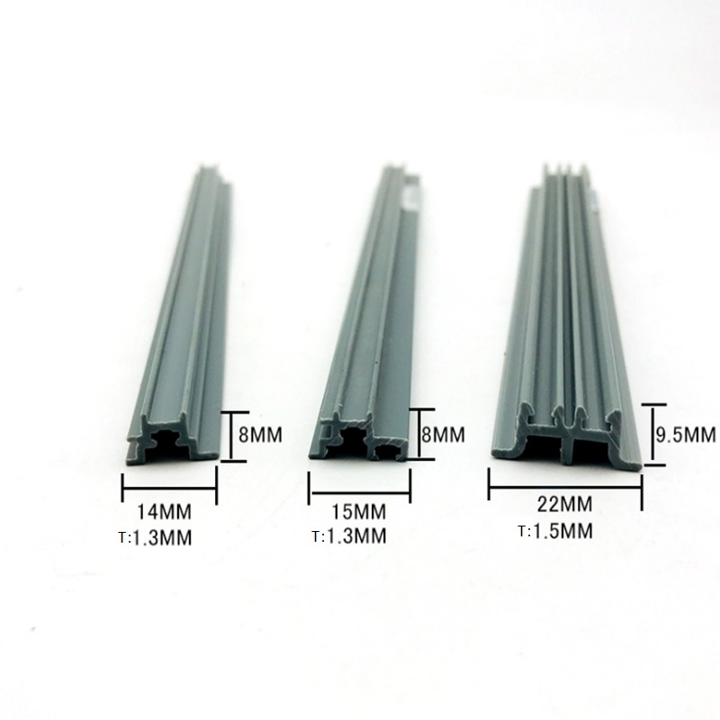 plastic strip for Showcase door track