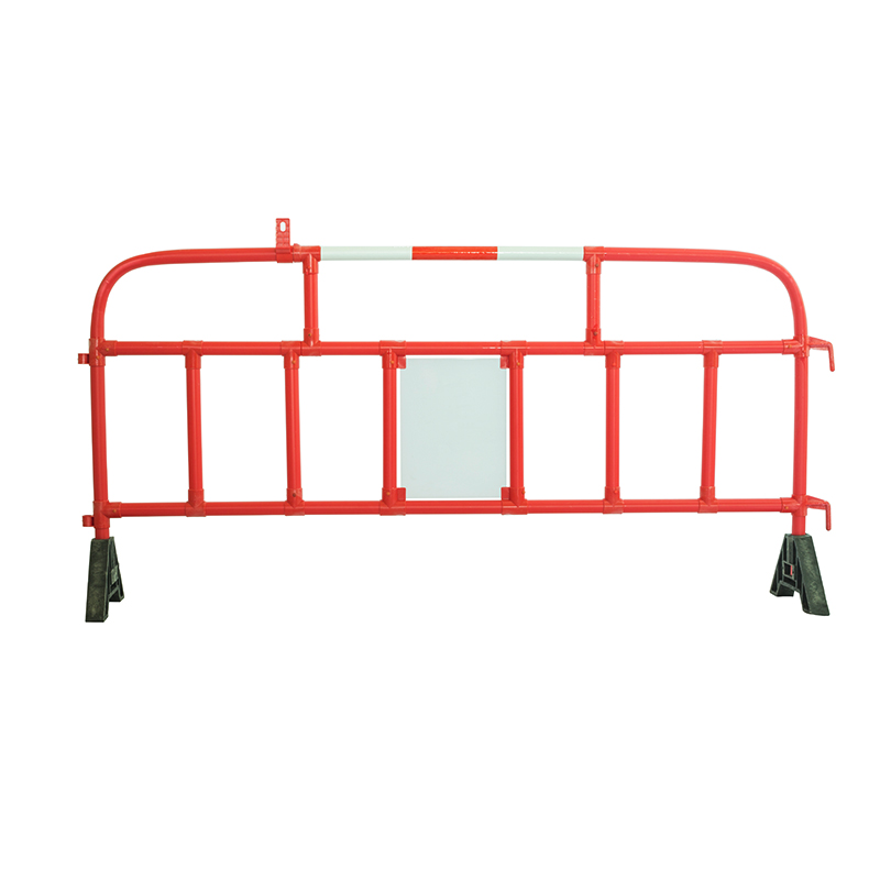 plastic pedestrian protection barriers two size option crowd control barriers for safety