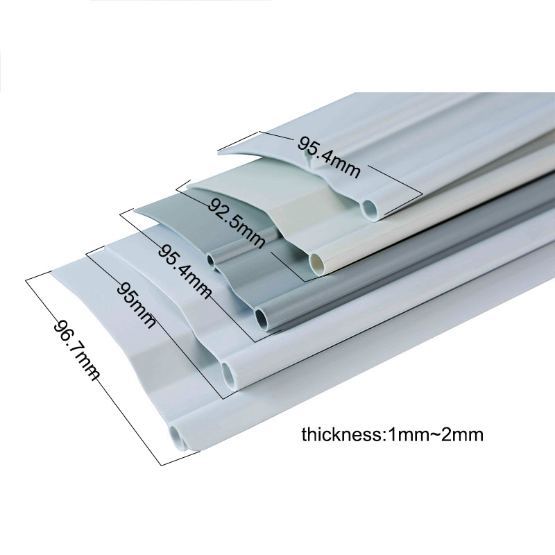 extruded plastic profiles extrusion for blinds shutters