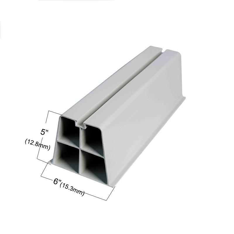 Anti-UV PVC Plastic Extrusion Profile for Air Conditioner  Base AC Stand For Ground And Floor Standing Bracket
